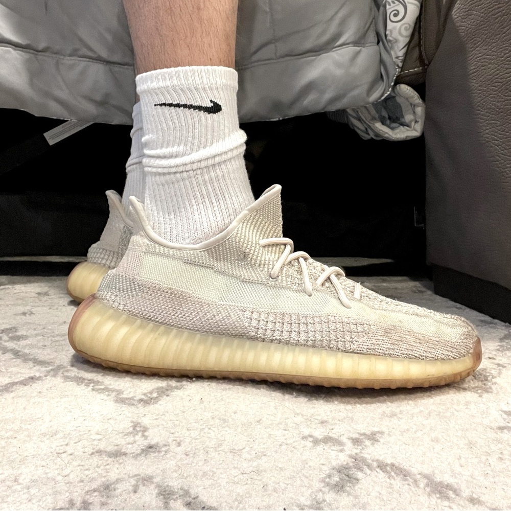 Adidas Yeezy 350 Boost Men’s 13 Citrin V2 Non-reflective